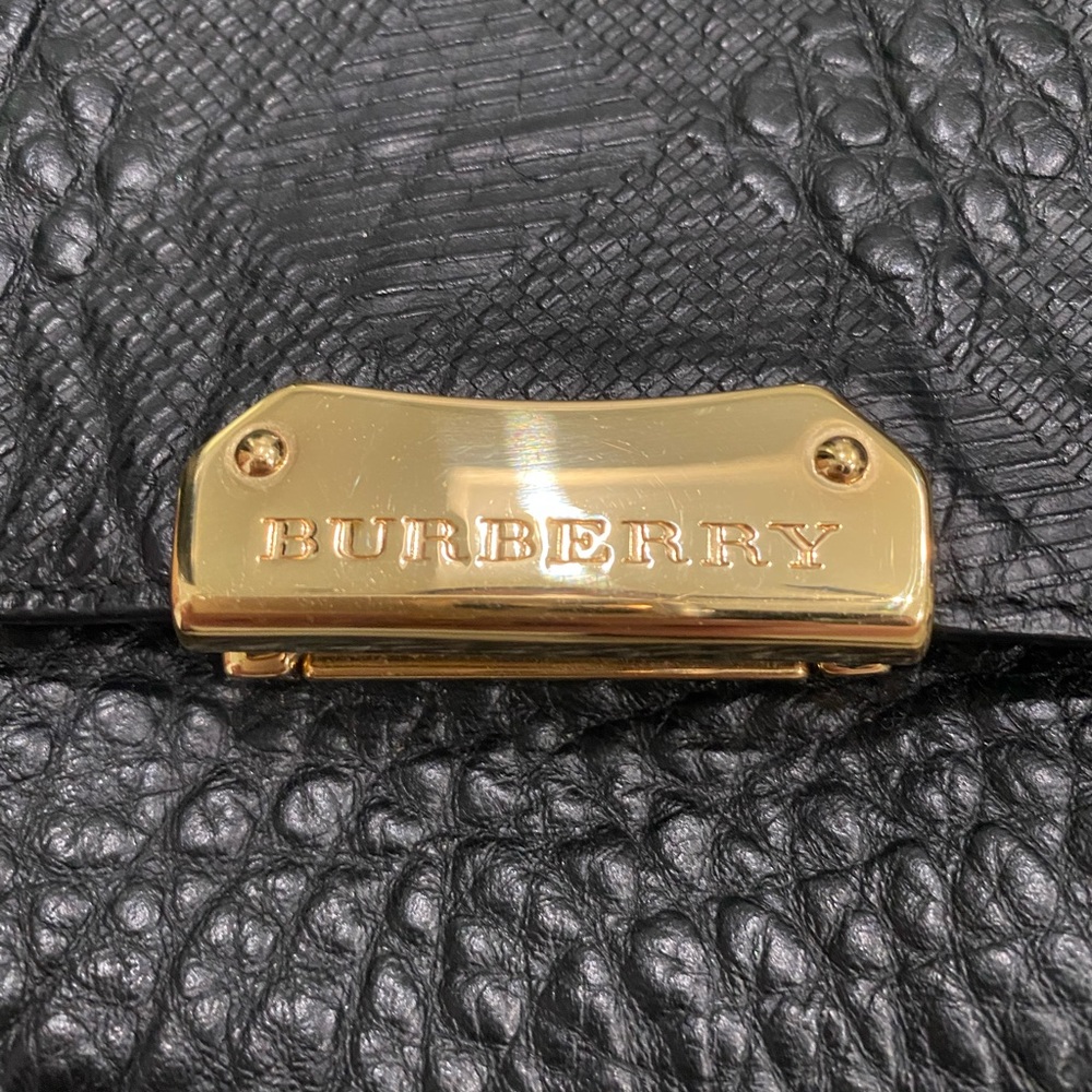 Small Black Burberry Cross Body Purse - Picture 4 of 11